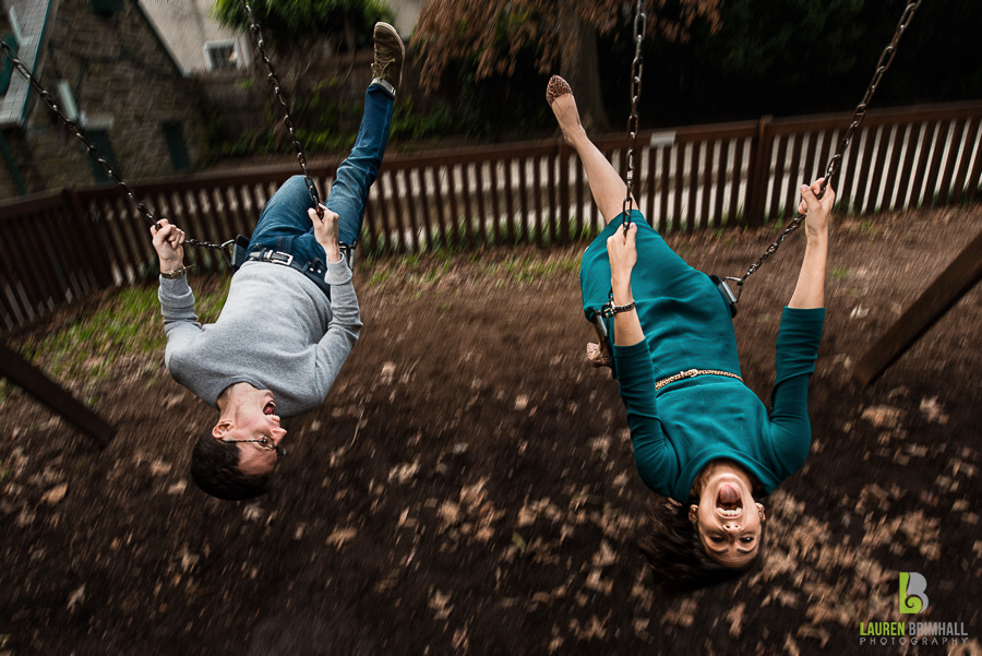 Morris Arboretum Engagement Session – Leah & Joel