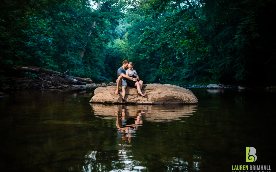 Wissahickon Valley Park Engagement – Becca & Chris